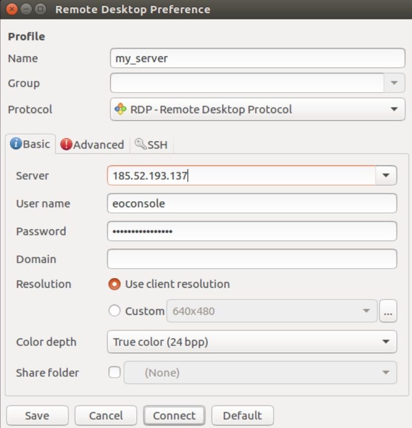 mRemoteNG — RDP setup mac os